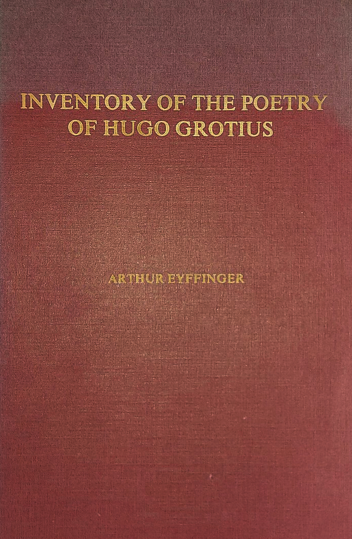 Inventory of the Poetry of Hugo Grotius